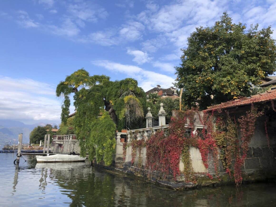 Oktobersonne am Lago Maggiore mit AKE-RHEINGOLD Sonderzug