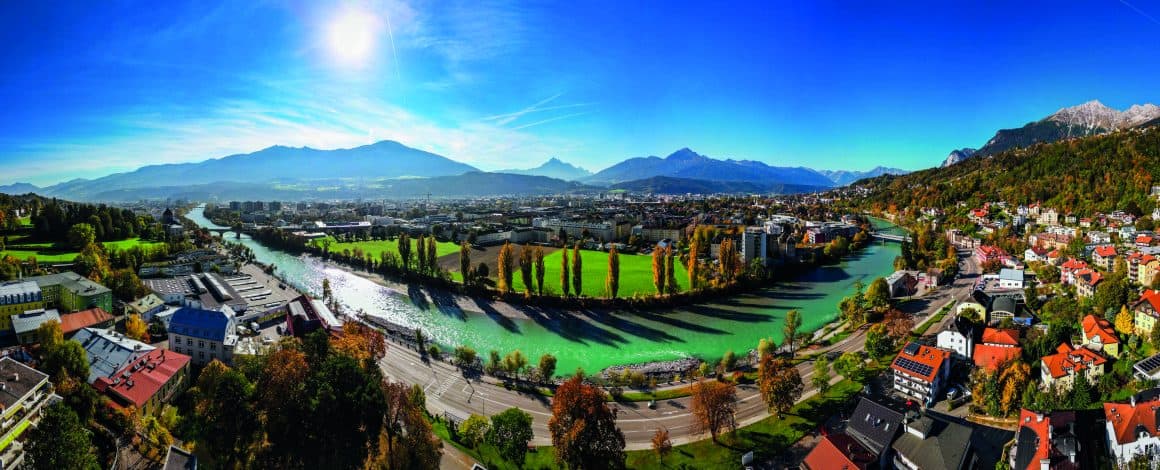 Alpenjuwel Innsbruck mit AKE-RHEINGOLD Sonderzug